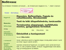 Tablet Screenshot of nostressz.tk